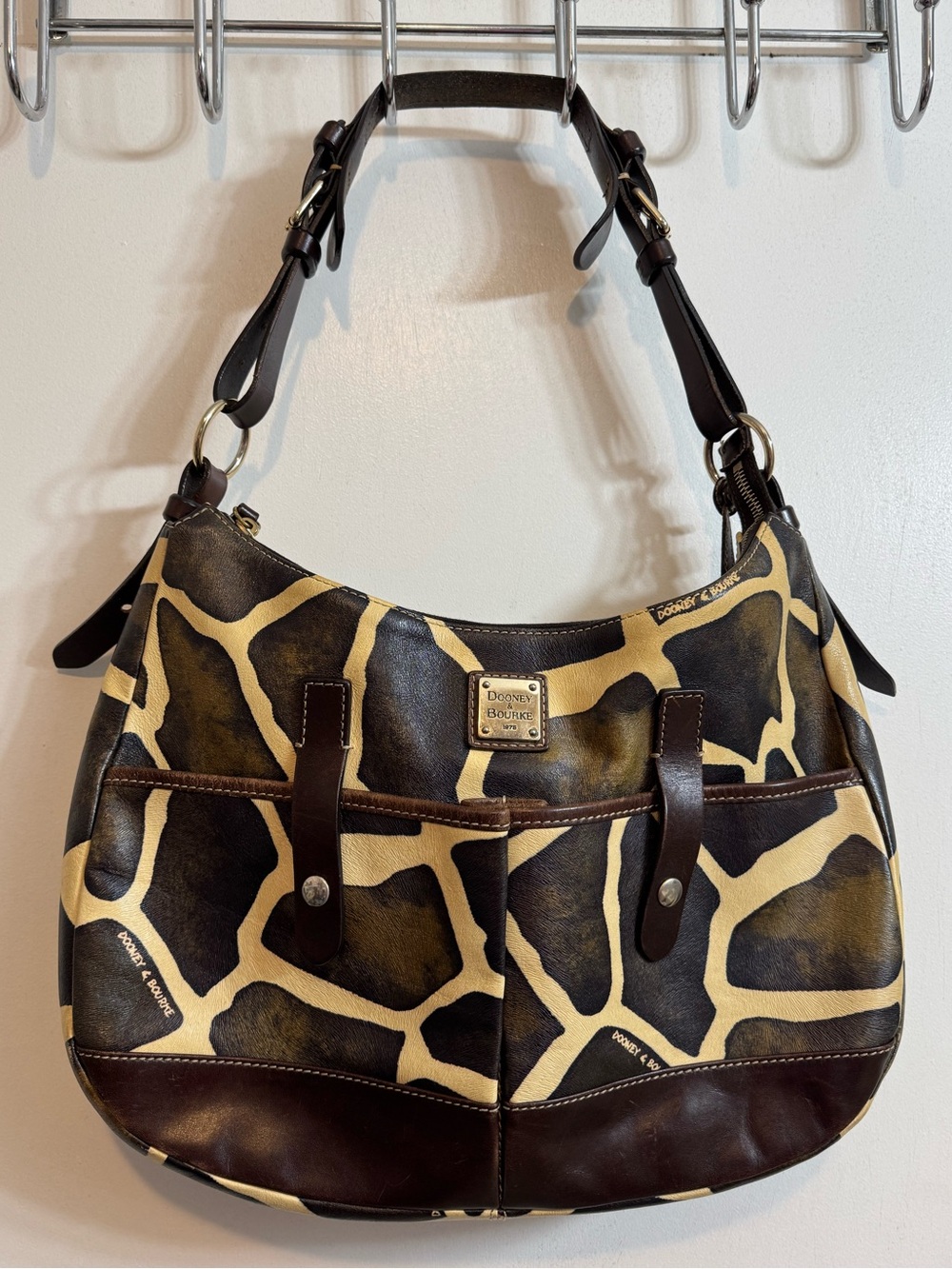 Dooney & Bourke Giraffe Print Purse